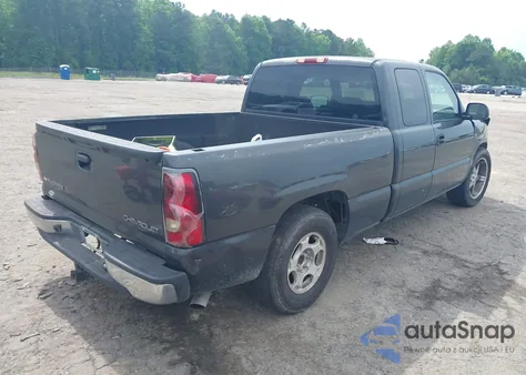 2004 Chevrolet Silverado 1500 Ls из США, поврежденный, VIN 2GCEC19T541207073